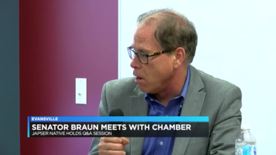 Braun at Evansville Chamber